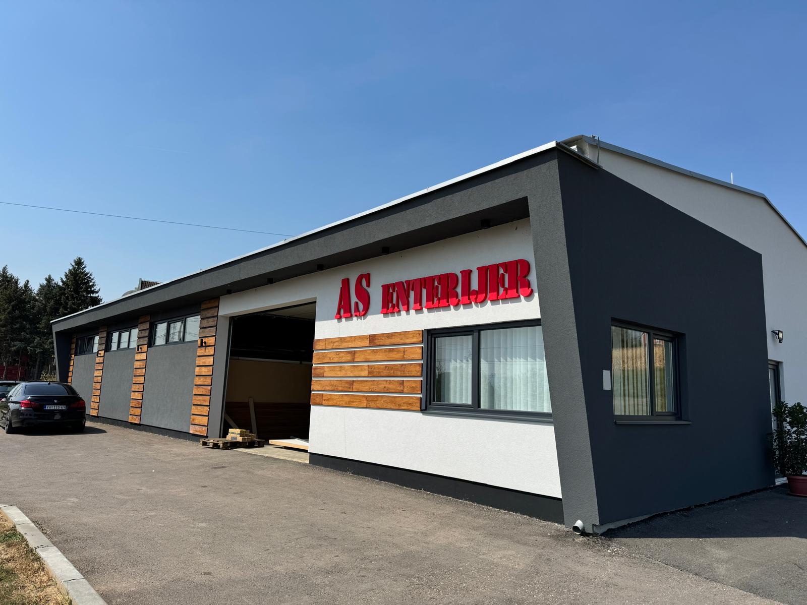 Pogled na firmu AS Enterijer - Donja Grabovačka 7/a